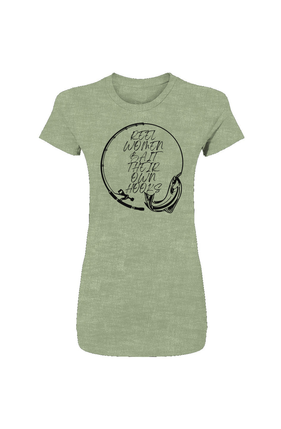 Reel Women Bait Their Own Hooks Tee