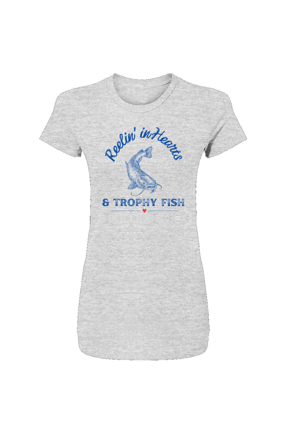 Reelin’ in Hearts & Trophy Fish Women's Tee