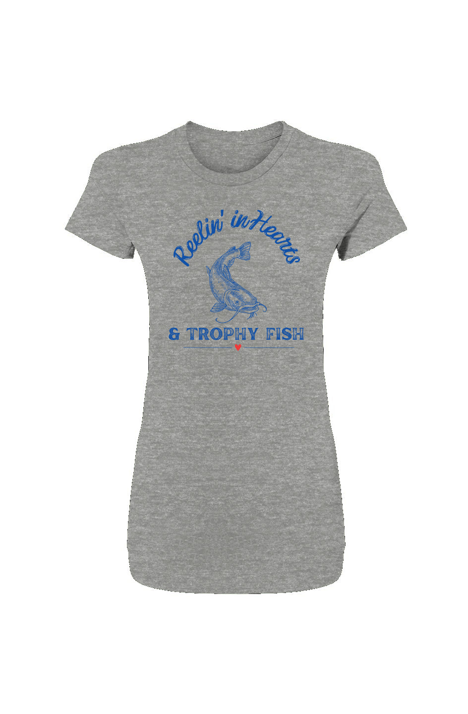 Reelin’ in Hearts & Trophy Fish Women's Tee