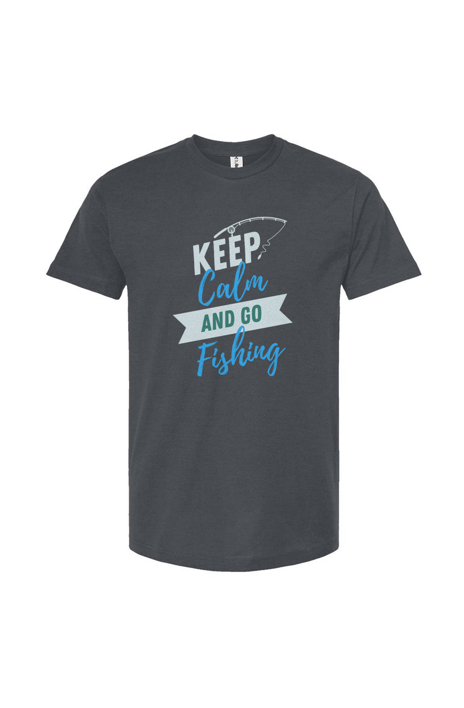 Keep Calm and Go Fishing Tultex Unisex T Shirt